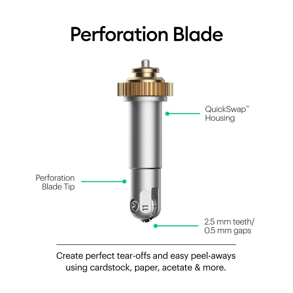 Cricut Basic Perforation Blade Tip met QuickSwap Housing - Variant Gallery 2