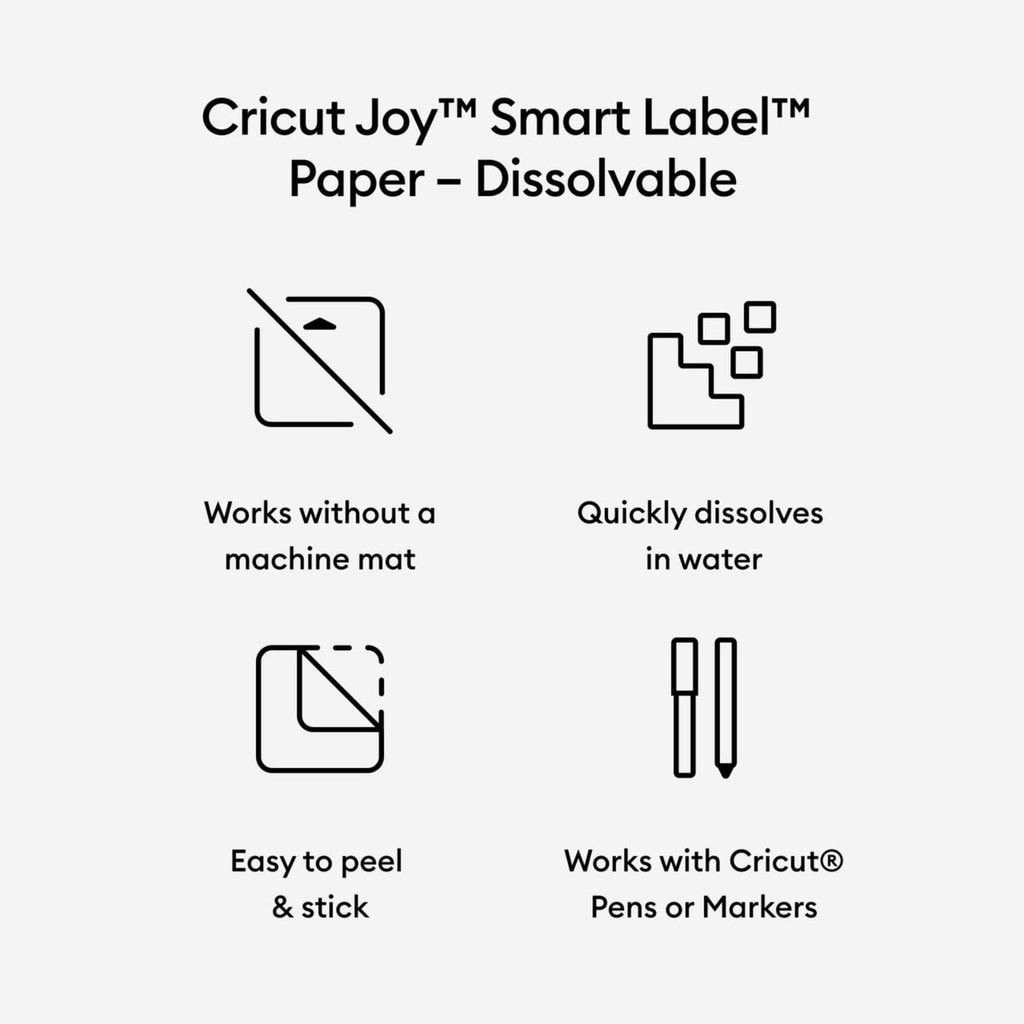 Cricut Joy Smart Labels Disolvable/Oplosbaar - Variant Gallery 1