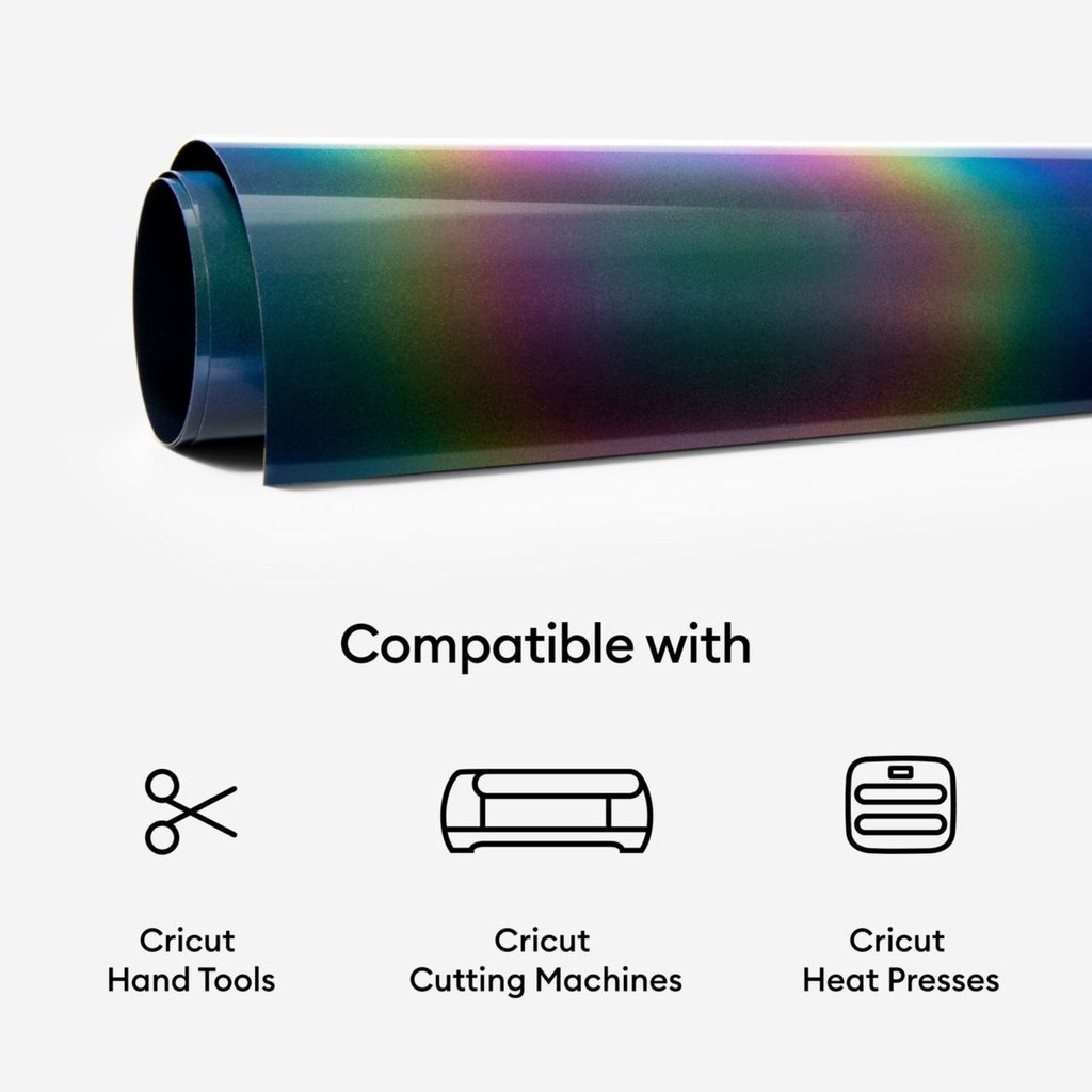 Cricut Reflective Iron-On (Rainbow) - Gallery 2