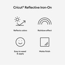 Cricut Reflective Iron-On (Rainbow) - Gallery 3