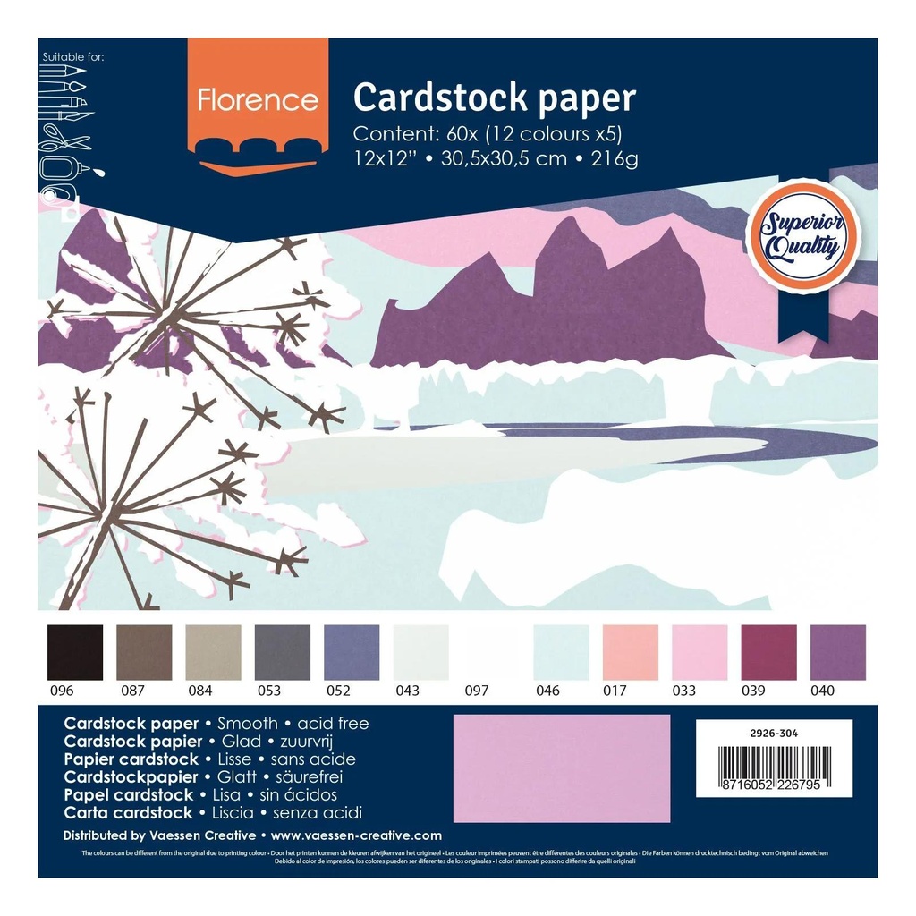 Florence Glad Cardstock Multipack - Gallery 1