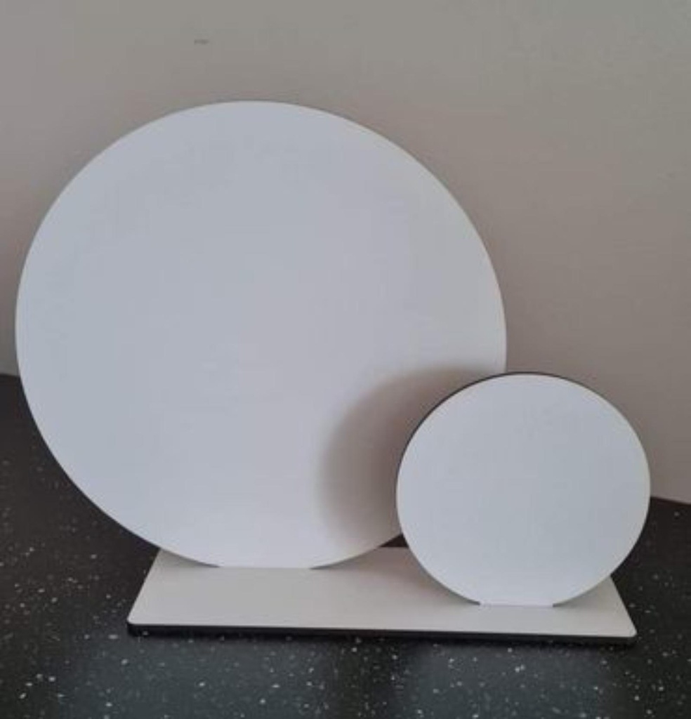 Ronde displays voor sublimatie