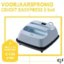 Voorjaarspromo Cricut EasyPress 3 9x9