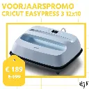 Voorjaarspromo Cricut EasyPress 3 12x10