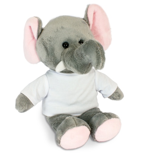 [13324] Knuffel Olifant voor sublimatie