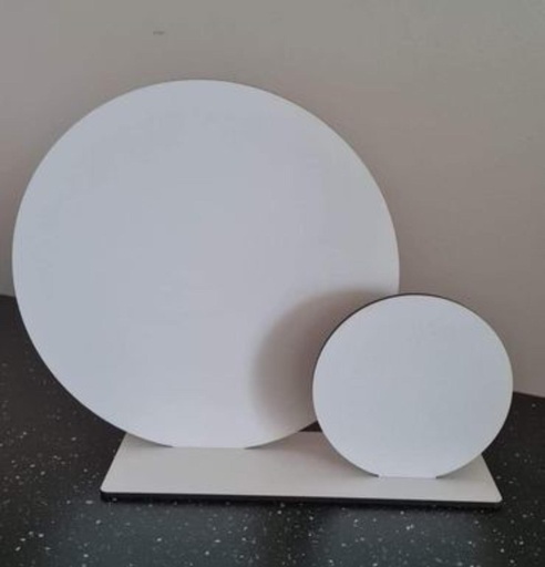 [40137] Ronde displays voor sublimatie