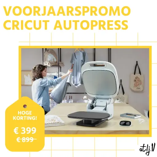 [A011-2008880] Voorjaarspromo Cricut Autopress