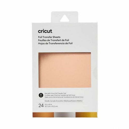 Cricut Foil Transfer Sheets Sampler (10 x 15 cm)
