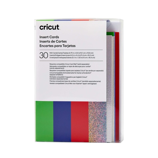Cricut Insert Cards - Extra Large (R40)