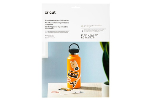 Cricut Printable Waterproof Sticker Set