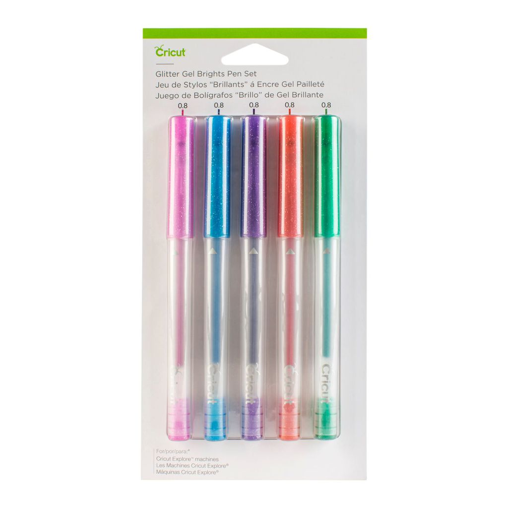 Cricut Glitter Gel Pen Set Brights