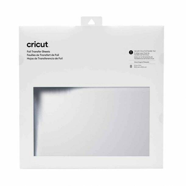 Cricut Foil Transfer Sheets 30x30cm-silver