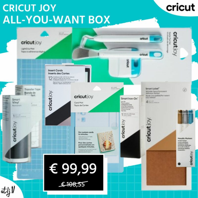 cricut joy all you WANT box