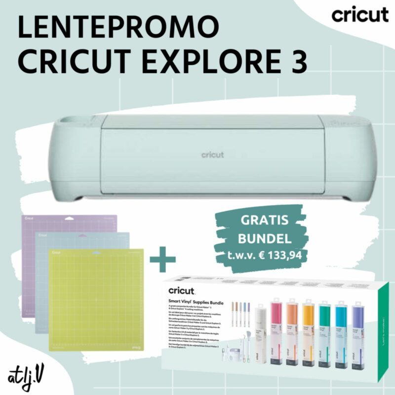 Lentepromo Cricut Explore 3