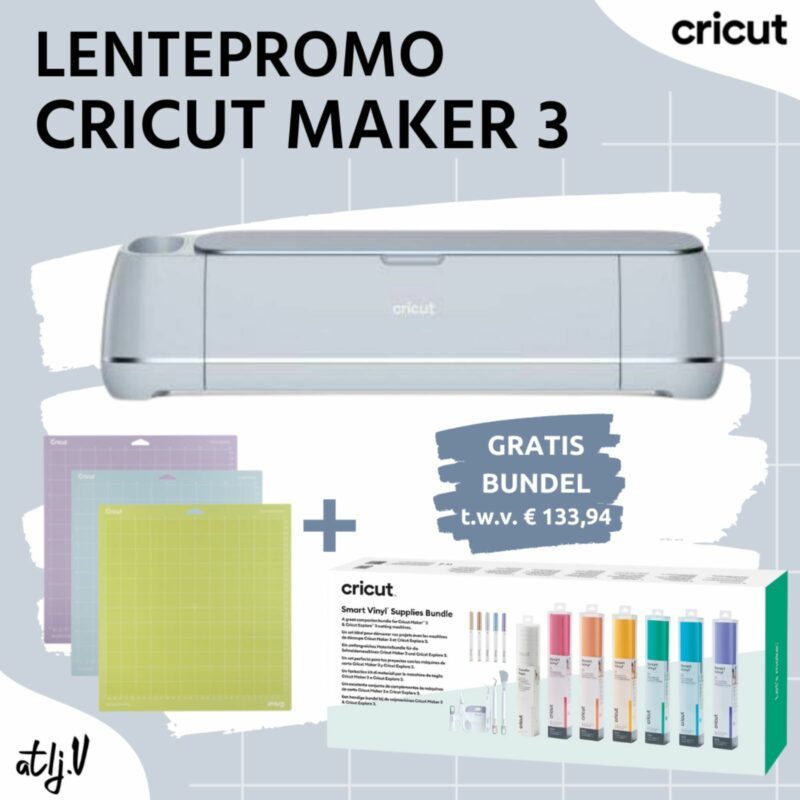 Lentepromo Cricut Maker 3