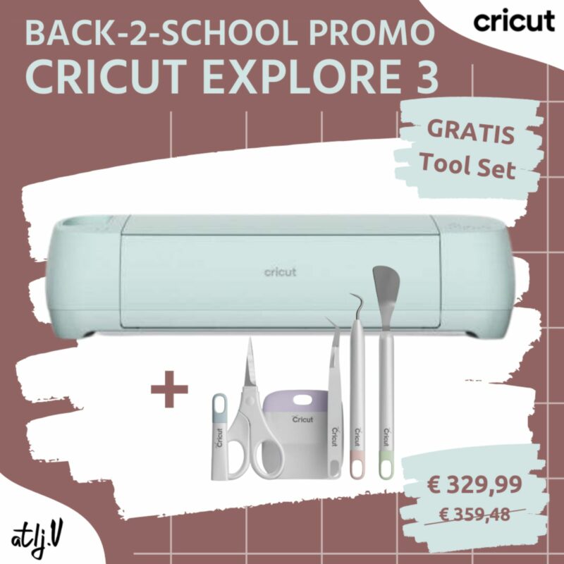back2school promo cricut explore 3