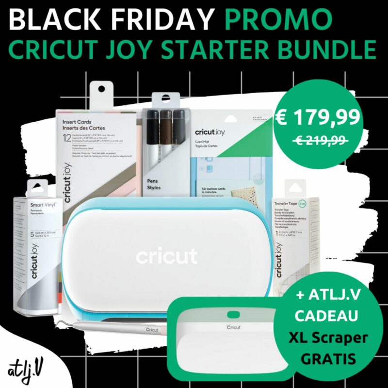 black friday promo cricut joy starter bundle